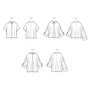 SIMPLICITY Patron de couture SS9952A Chemises pour femme A (S-M-L-XL-XXL)