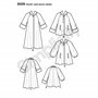 Simplicity US8509R5 8509 R5 Patrons de Manteau ou Veste Vintage pour Femme, Papier, Blanc, 22 x 15 x 1 cm
