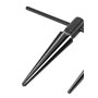 Performance Tool W2967 Lot de 2 alésoirs coniques avec poignée en T et Contstruction en acier au carbone pour aligner les trous 