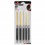 Performance Tool W759 Lot de 5 chasse-goupilles en laiton avec poignées en acier moleté pour une bonne prise en main 20,3 cm