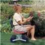 tabouret de jardin réglable avec rotation à 360 de