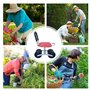 Opilroyn Tabouret de jardin rotatif à 360 degrés, siège de travail de jardin, tabouret de jardin réglable avec rotation à 360 de