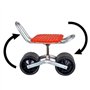 Opilroyn Tabouret de jardin rotatif à 360 degrés, siège de travail de jardin, tabouret de jardin réglable avec rotation à 360 de