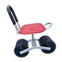 Opilroyn Tabouret de jardin rotatif à 360 degrés, siège de travail de jardin, tabouret de jardin réglable avec rotation à 360 de
