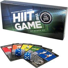 Stack 52 Jeu d'entraînement par intervalles HIIT. Conçu par un expert en conditionnement physique militaire. Instructions vidéo
