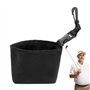 Sac de Nettoyage pour Club de Golf, Sac de Nettoyage pour balles de Golf, Anti-Fuite, avec Clip Amovible, Accessoire de Golf pou