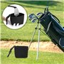 Sac de Nettoyage pour Club de Golf, Sac de Nettoyage pour balles de Golf, Anti-Fuite, avec Clip Amovible, Accessoire de Golf pou