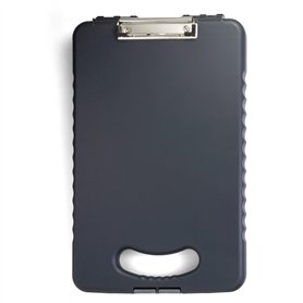 Officemate Porte-bloc avec casier de rangement et poignée pour documents A4