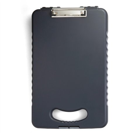 Officemate Porte-bloc avec casier de rangement et poignée pour documents A4