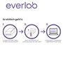 EVERLAB Test hormonal pour homme - Vérifier rapidement et facilement 5 hormones importantes | Test de salive pour la testostéron