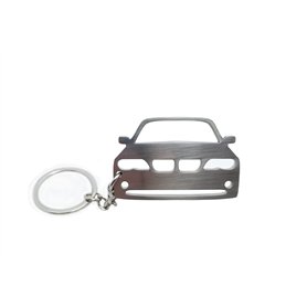 Compatible avec BMW E46 Touring Combi break Berline - Porte-clés CarShape en métal - Accessoires de tuning de voiture