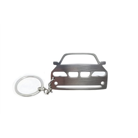 Compatible avec BMW E46 Touring Combi break Berline - Porte-clés CarShape en métal - Accessoires de tuning de voiture