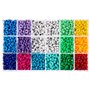 Beadery Perles en Plastique Rigide Box Kit 22,4 oz Alphabet