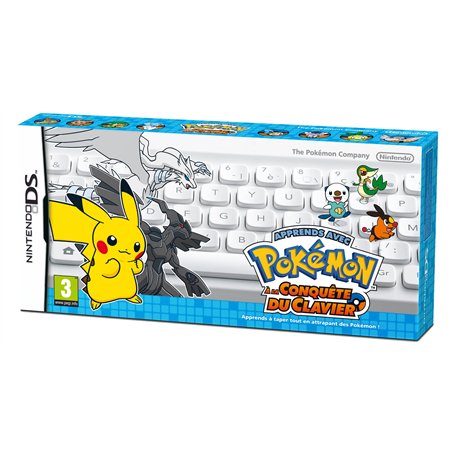 Apprends avec Pokémon : à la conquête du clavier