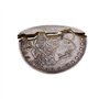 Enjoyer Pièce de monnaie pliable Bite and Restore - Pièce de monnaie magique à deux plis - Apparence de Gimmick - Accessoire pou
