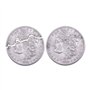 Enjoyer Pièce de monnaie pliable Bite and Restore - Pièce de monnaie magique à deux plis - Apparence de Gimmick - Accessoire pou
