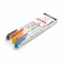 Zebra Mildliner Double Ended Brush Pen & Marker 5/Pkg-Warm