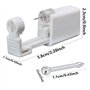 4 PièCes Pistolet à Nez Outil de PerçAge du Nez Pistolet Piercing Outils Oreille Nez Piercing Pistolet PerçAge en Acier Inoxydab