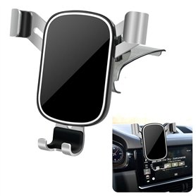 LUNQIN Support de téléphone de voiture pour Porsche Macan 2015-2025 et Porsche Cayenne 2019-2023 SUV Accessoires d'intérieur de