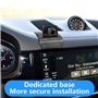 LUNQIN Support de téléphone de voiture pour Porsche Macan 2015-2025 et Porsche Cayenne 2019-2023 SUV Accessoires d'intérieur de 