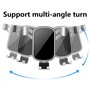 LUNQIN Support de téléphone de voiture pour Porsche Macan 2015-2025 et Porsche Cayenne 2019-2023 SUV Accessoires d'intérieur de 