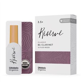 Anches pour clarinette si bémol D'Addario Organic Reserve Classic