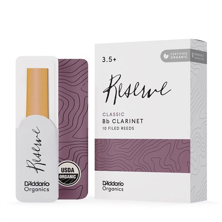 Anches pour clarinette si bémol D'Addario Organic Reserve Classic