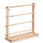 Organisateur de ruban – Support de ruban, organisateur de bobine de ruban | Support de bobine de ruban en bois à 4 niveaux – Pré