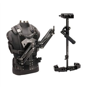 Bras et Gilet FLYCAM Galaxy avec stabilisateur Redking pour caméra vidéo. pour Reflex numériques et caméras vidéo. Poids Maximal