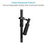Bras et Gilet FLYCAM Galaxy avec stabilisateur Redking pour caméra vidéo. pour Reflex numériques et caméras vidéo. Poids Maximal