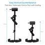 Bras et Gilet FLYCAM Galaxy avec stabilisateur Redking pour caméra vidéo. pour Reflex numériques et caméras vidéo. Poids Maximal