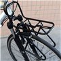 Pomurom Porte-vélos avant pour vélo, porte-bagages avant 15 kg, porte-bagages avant pour VTT, route, montagne, porte-bagages, pe