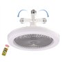 XINXI Ventilateur Plafond Led,Ventilateur Plafond Lumiere,Ventilateur De Plafond Telecommande,Ampoule Ventilateur Plafond,Ventil
