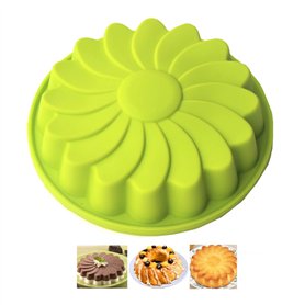 Moules En Forme De Fleurs Tournesol Pour Gâteau Grand De Moules En Forme De Fleurs En Silicone Mini De Antiadhésif 3D Moule Pour