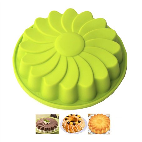 Moules En Forme De Fleurs Tournesol Pour Gâteau Grand De Moules En Forme De Fleurs En Silicone Mini De Antiadhésif 3D Moule Pour
