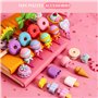 Gommes Mignonnes Gommes Fantaisie Gommes en Caoutchouc Style Gommes Papeterie École Créative Gommes Nourritures pour remplissage