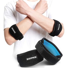 Bodyprox Lot de 2 coudières pour soulager la douleur du coude tennis et du golfeur