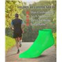 JAMES FIALLO Lot de 6 paires de chaussettes de sport rembourrées respirantes pour homme avec contrôle de l'humidité, coupe basse