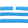 joofang Hula Hoop Lot de 8 cerceaux colorés pour enfants 70 cm, 240 g, amovibles, portables, démontables, petits, pour l'entraîn