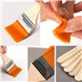 Pinceau Plat Large Acrylique Pinceau Plat Peinture Mur Pinceau Plat Acrylique Pour Peintures Vernis Teinture Pinceaux Peinture N