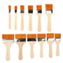 Pinceau Plat Large Acrylique Pinceau Plat Peinture Mur Pinceau Plat Acrylique Pour Peintures Vernis Teinture Pinceaux Peinture N