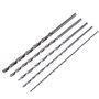 SyiXute 5 Pcs Foret Hélicoïdal à Queue Droite Extra Long
