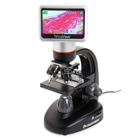 Celestron 44347 Microscope numérique TetraView à écran tactile LCD