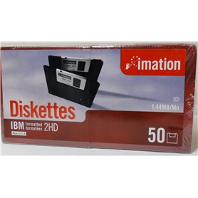 Imation 50 x disquette 1.44 Mo PC support de stockage