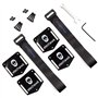 Lot de 2 supports de verrouillage de drone FPV pour sac à dos - Accessoires à brancher - Boucle de suspension avec sangles de ba