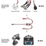 Interrupteur RC Télécommande AUX marche/arrêt Relais électronique pour voiture RC Camion Bateau Lumière LED Drone (8A)