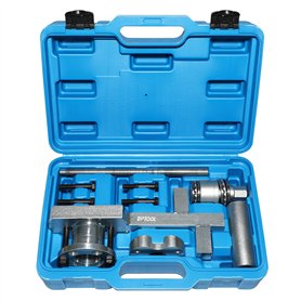 DPTOOL Outil d'installation de poulie de Vilebrequin Extracteur d'amortisseur de Vilebrequin Compatible avec Jaguar Land Rover 3