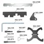 DPTOOL Outils Calage Moteur, Distribution de Réglage d’Arbre à cames Compatible Ford Fusion Escape Focus Fiesta Mazada 1.25 1.4 