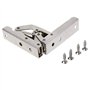 Porte pliante à 90 degrés/charnière d'étagère pièces de meubles de cadre de table à support dissimulé (2 pièces)