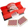 rebirthesame Cartes à manivelle 2-Deck pour Blackjack